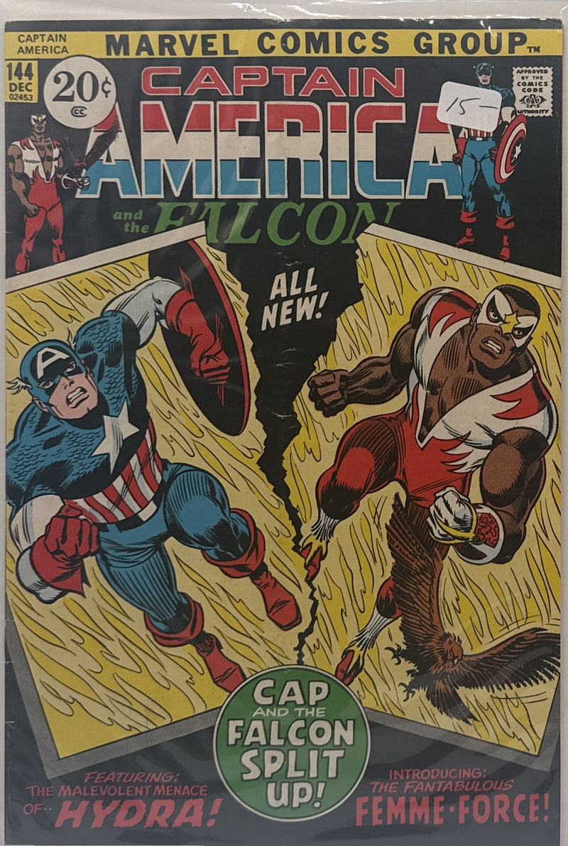 Captain America #144