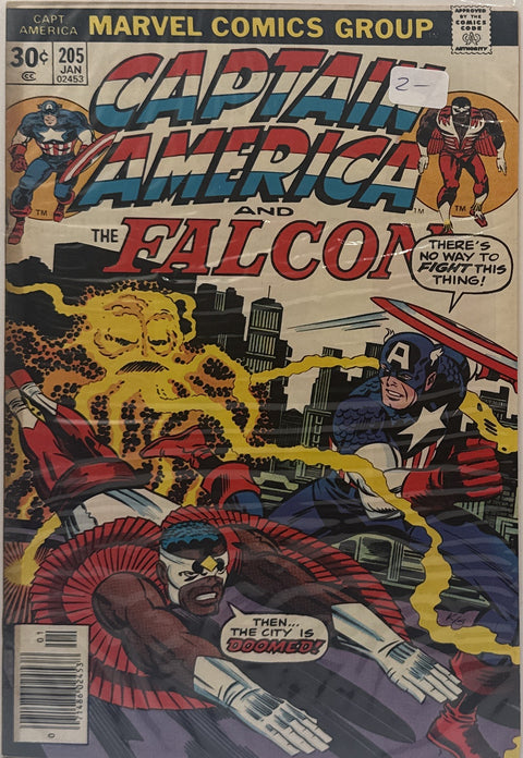 Captain America #205