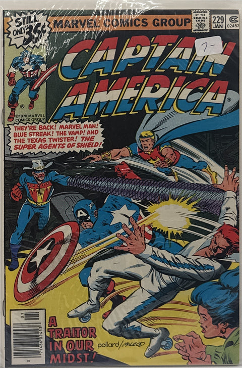 Captain America #229