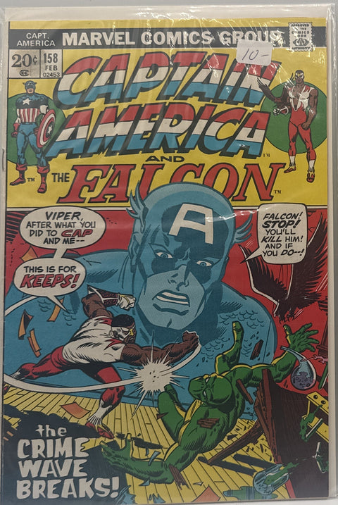 Captain America #158