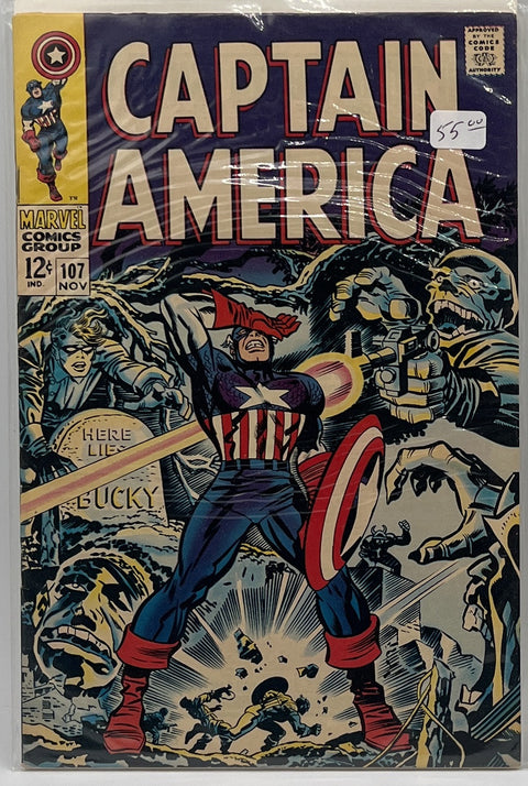 Captain America #107