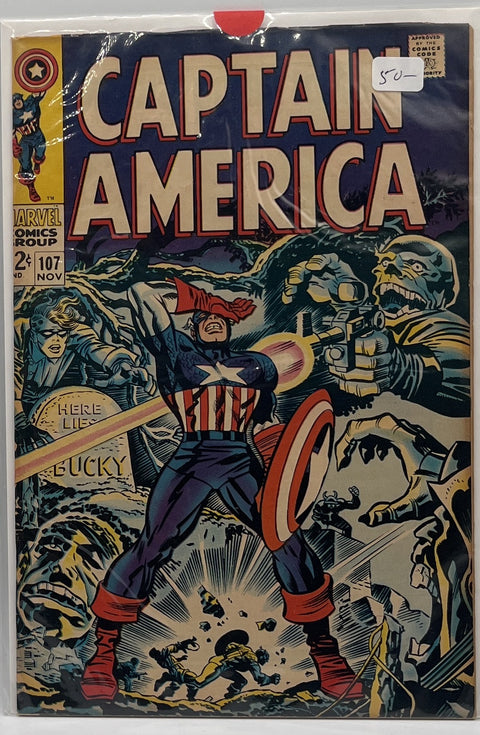 Captain America #107