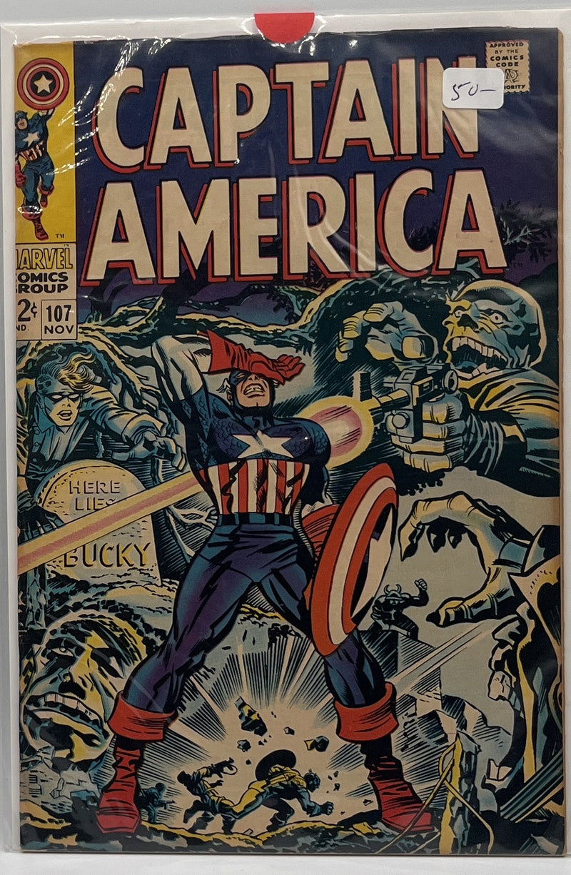 Captain America #107