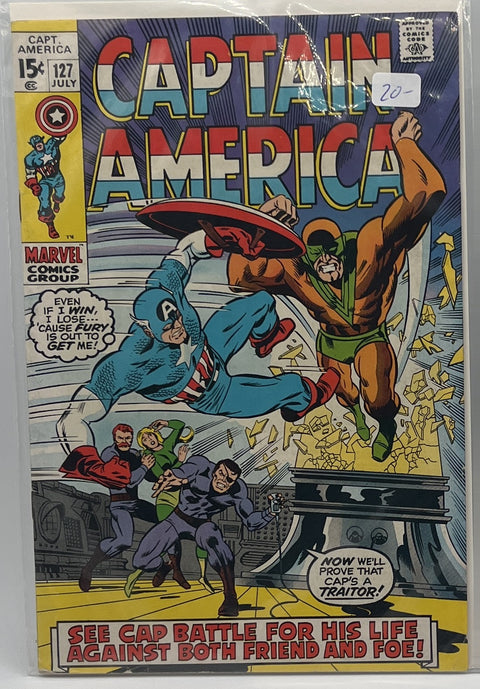 Captain America #127