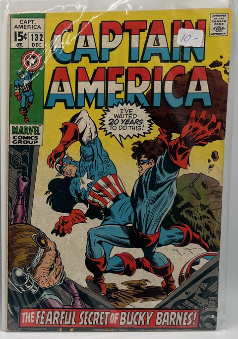 Captain America #132
