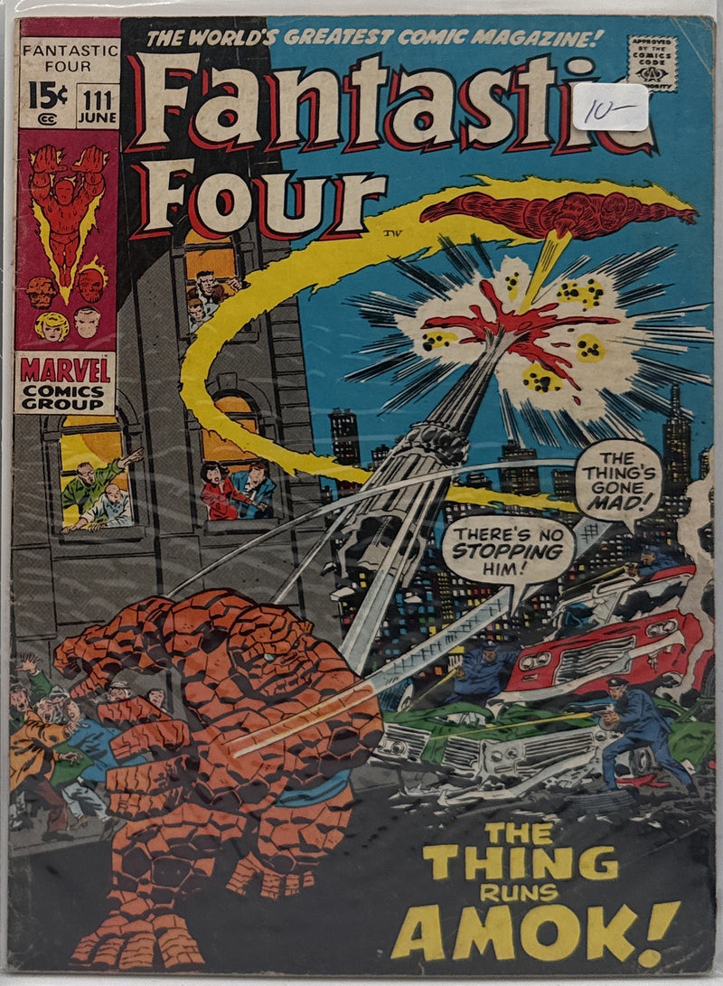 Fantastic Four #111 — front cover
