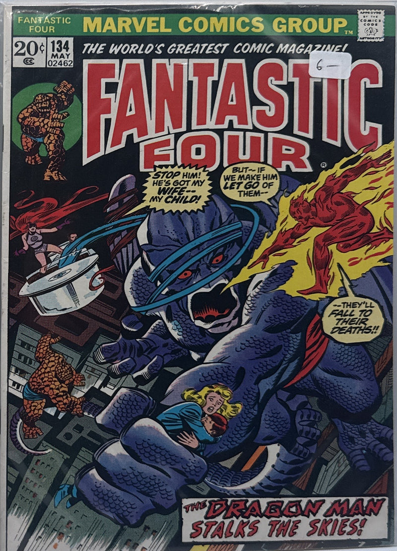 Fantastic Four #134 — front cover