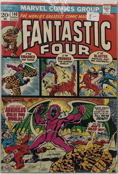 Fantastic Four #140