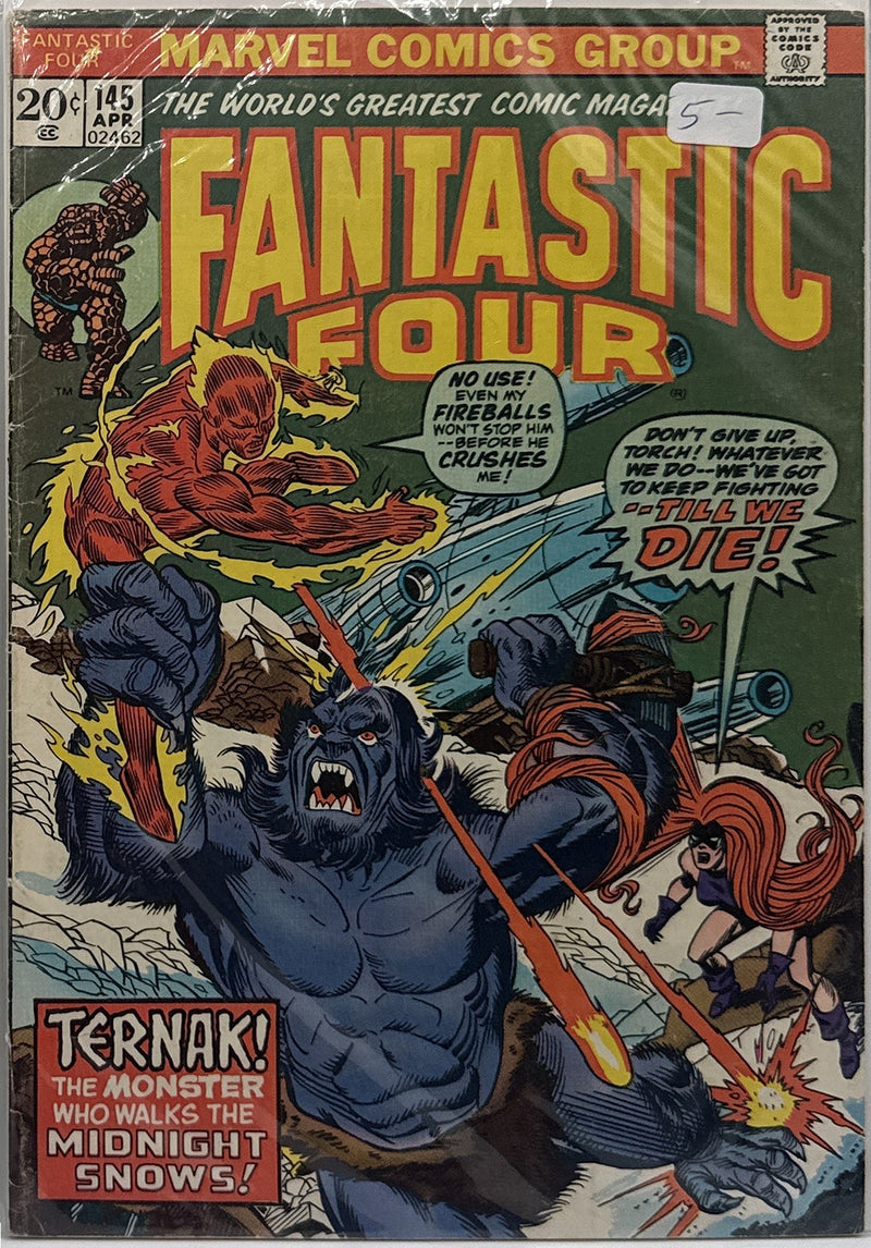 Fantastic Four #145 — front cover