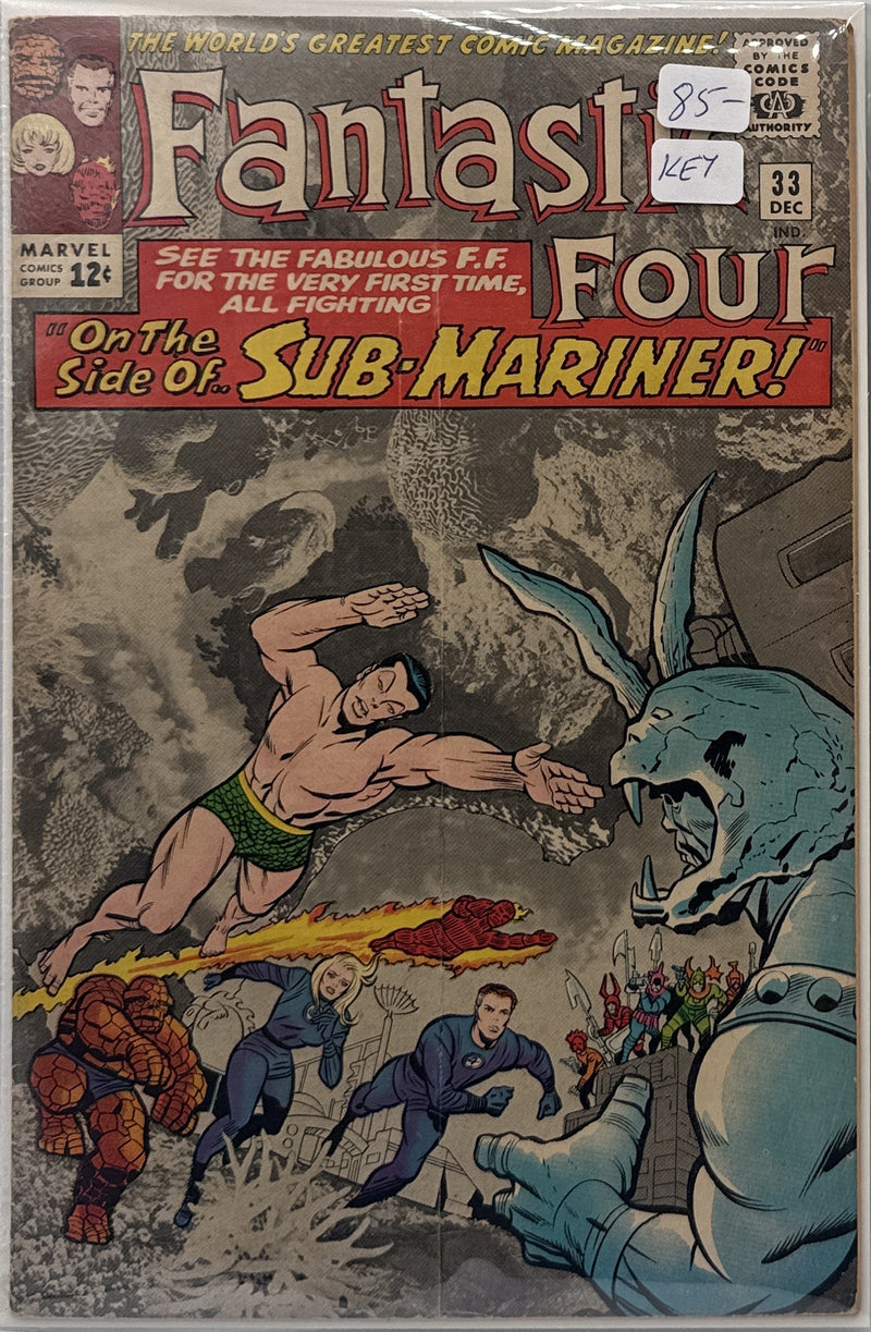 Fantastic Four #33 — front cover