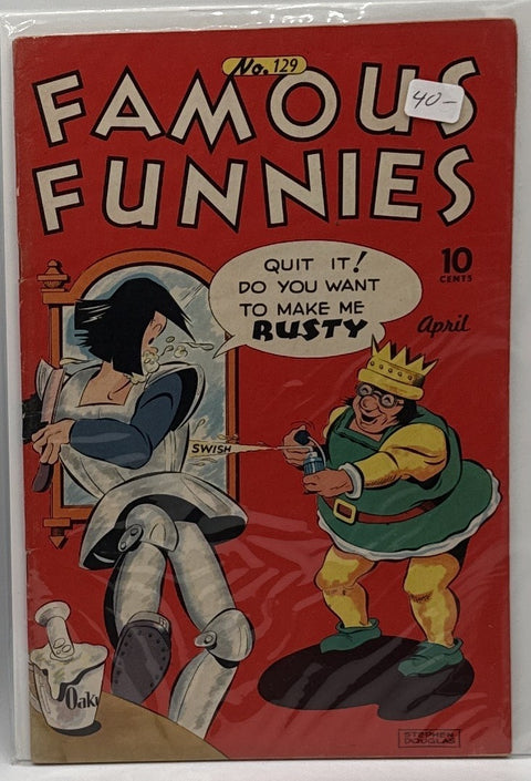 Famous Funnies #129