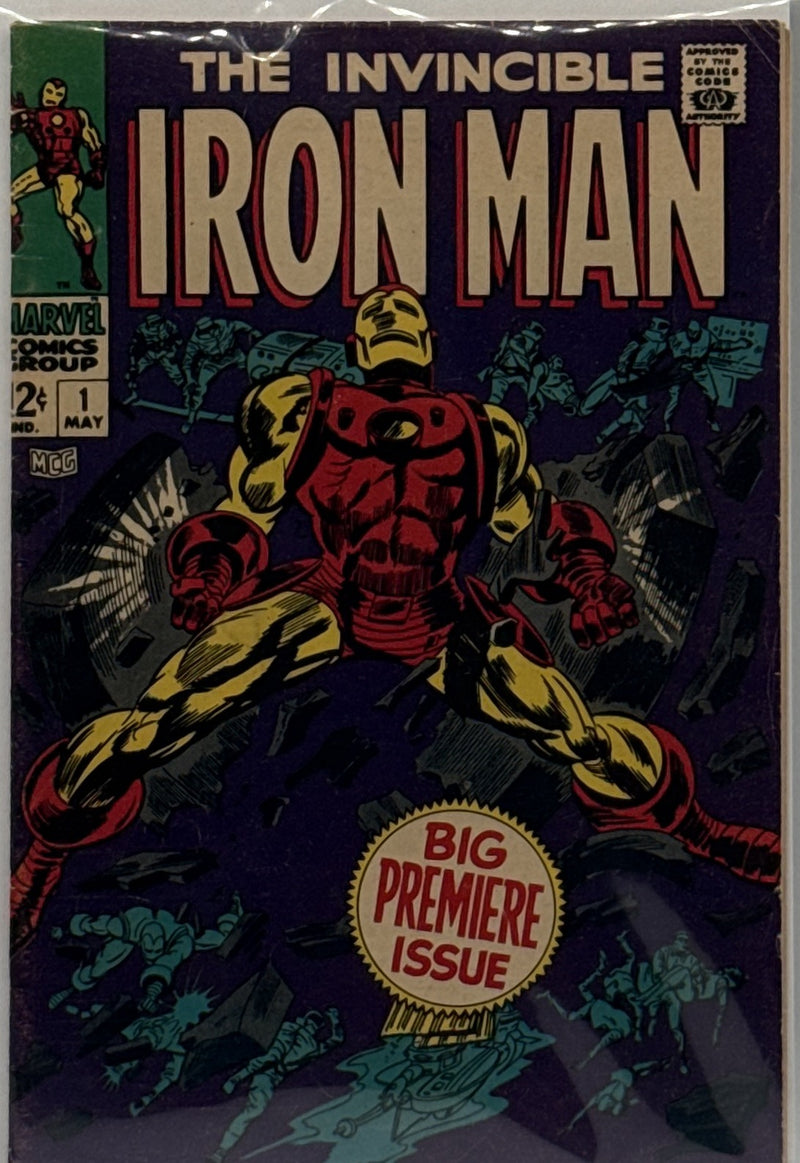 Iron Man #1 — front cover