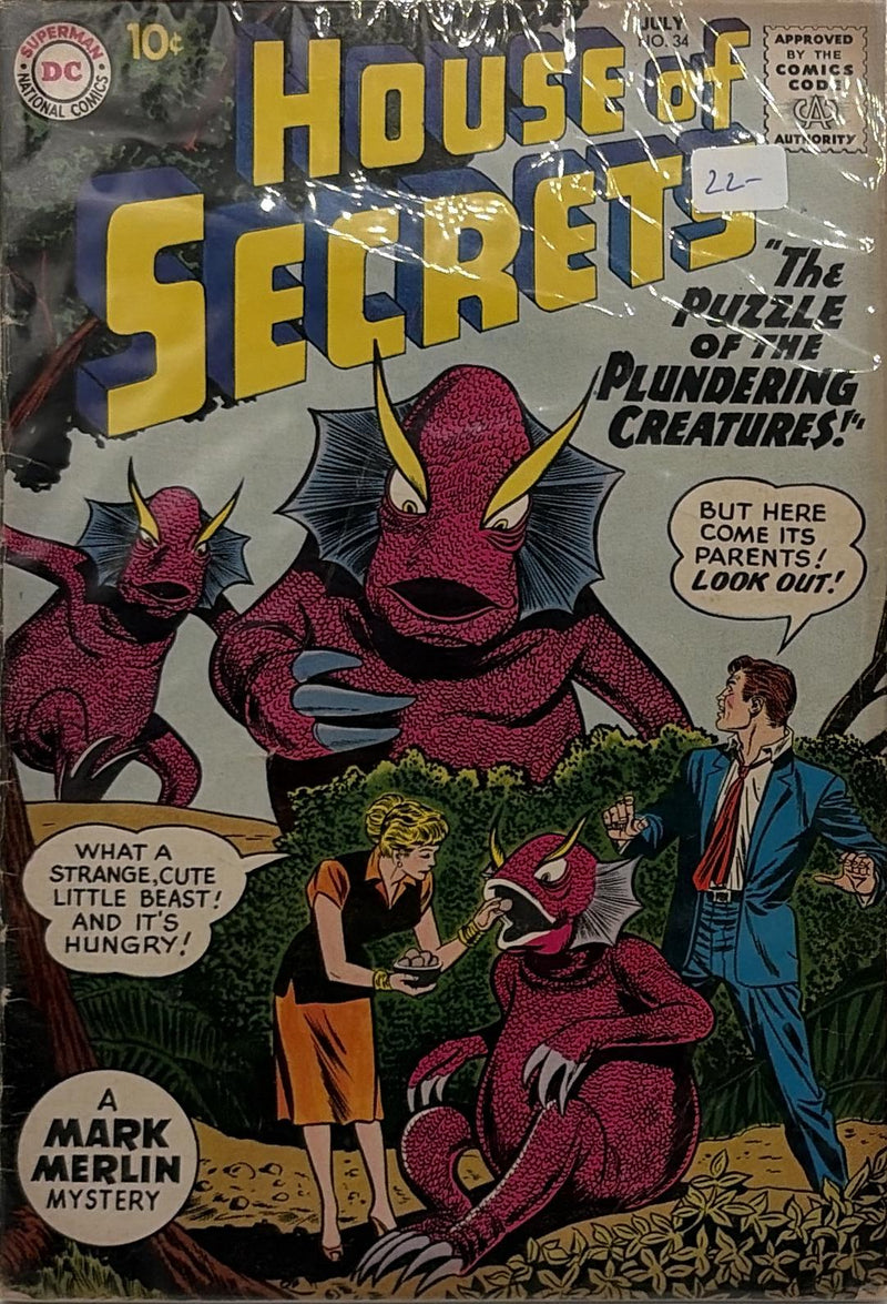 House of Secrets #34 — front cover