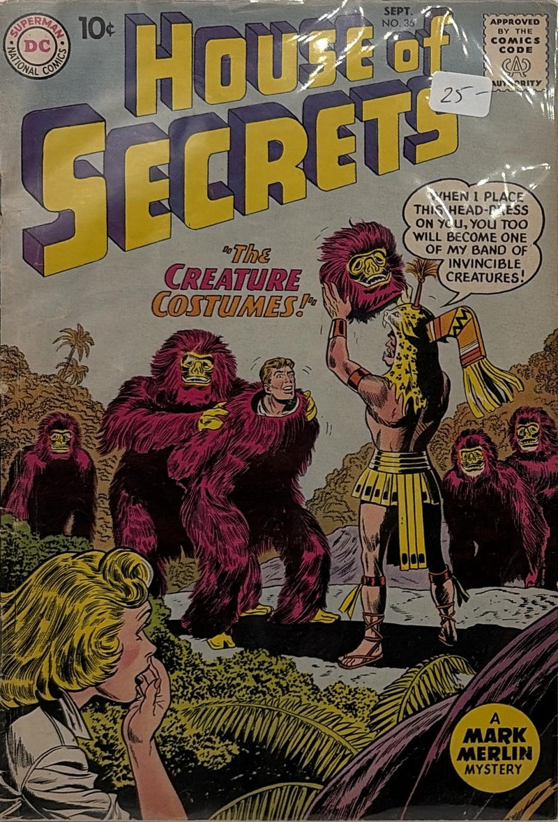House of Secrets #36 — front cover