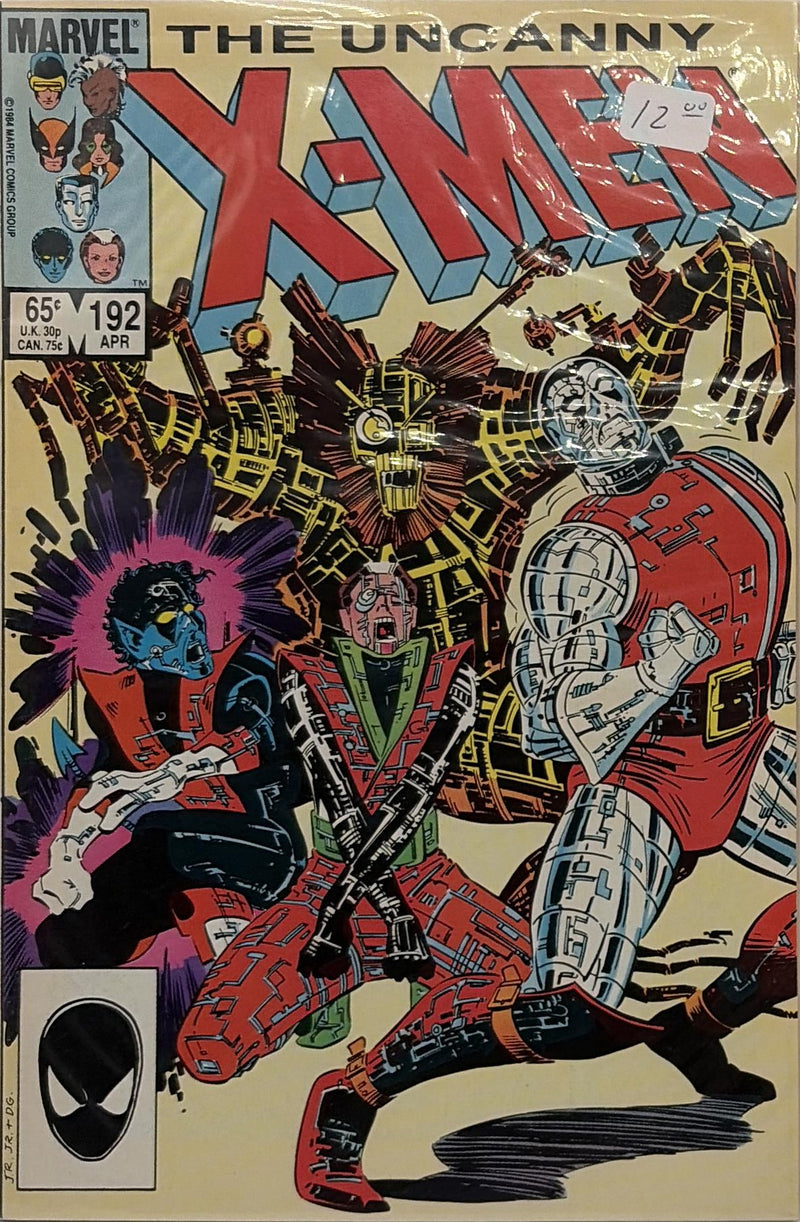 The Uncanny X-Men #192 — front cover