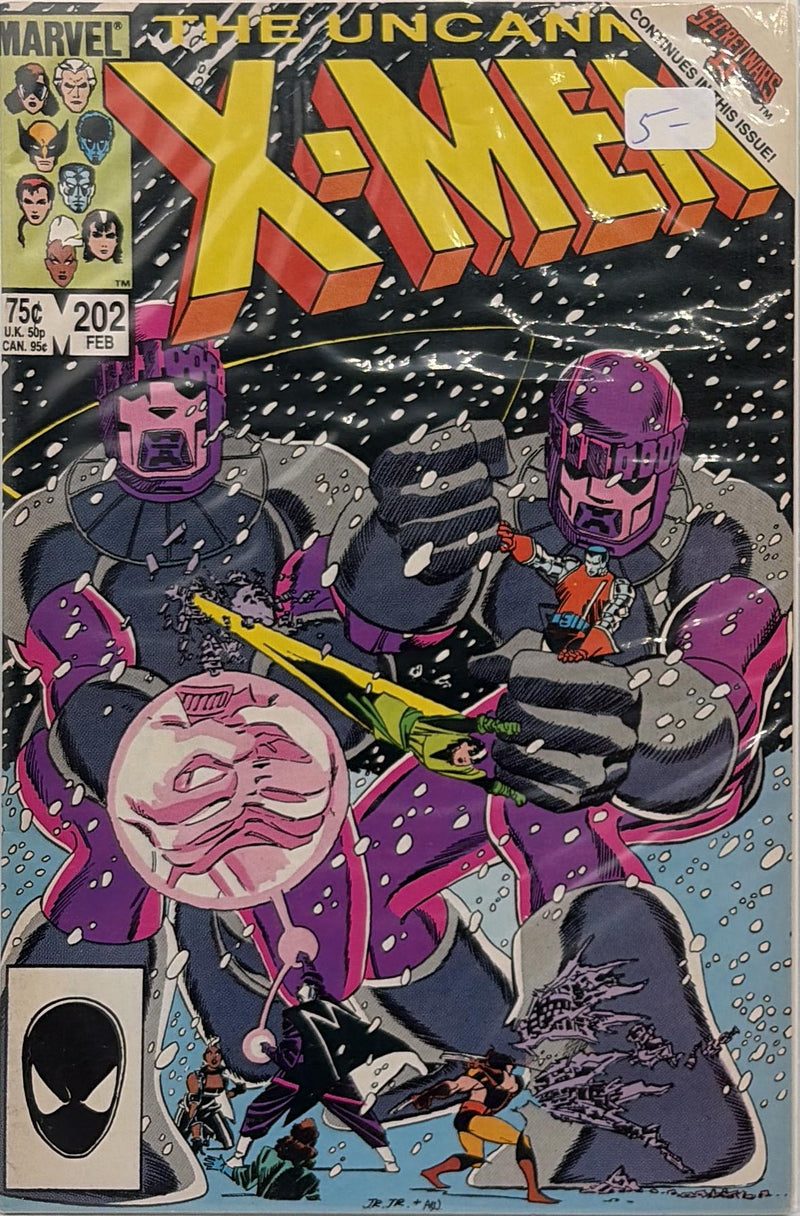 The Uncanny X-Men #202 — front cover