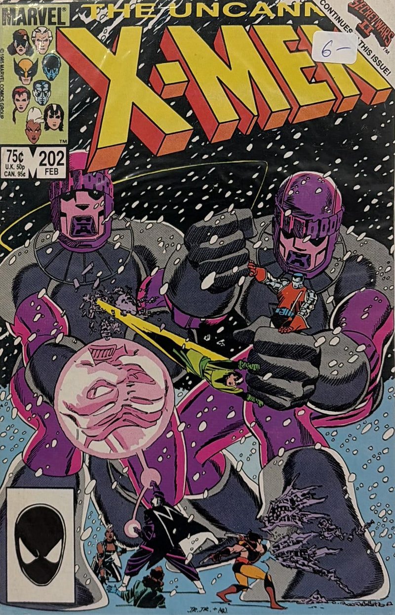 The Uncanny X-Men #202 — front cover