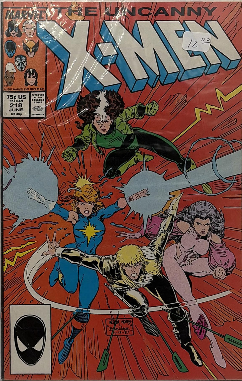 The Uncanny X-Men #218 — front cover