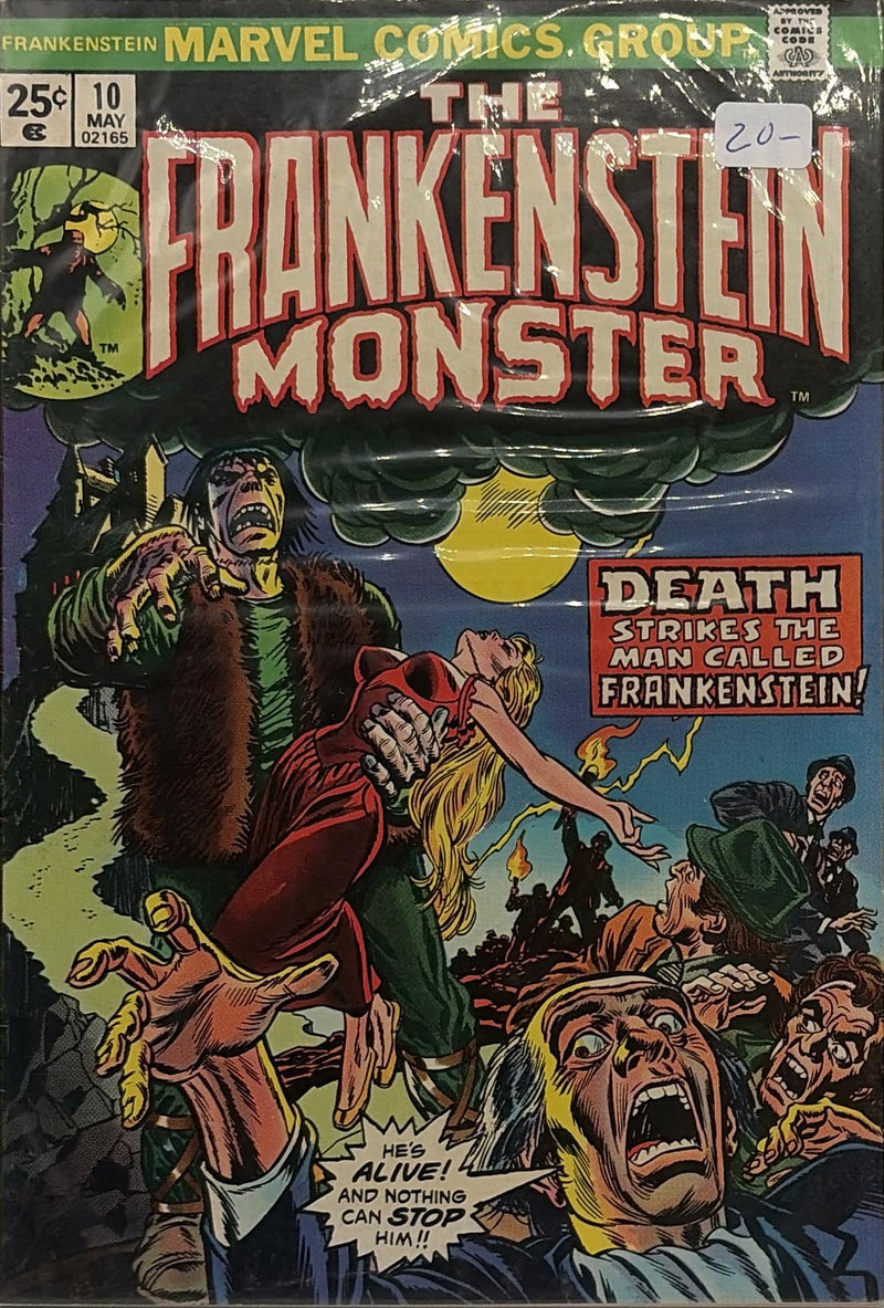 The Frankenstein Monster #10 — front cover