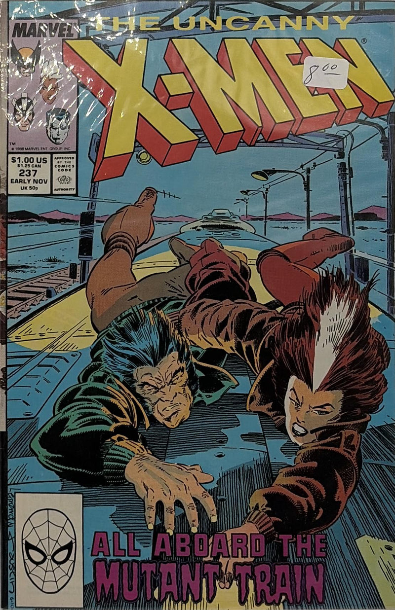 The Uncanny X-Men #237 — front cover
