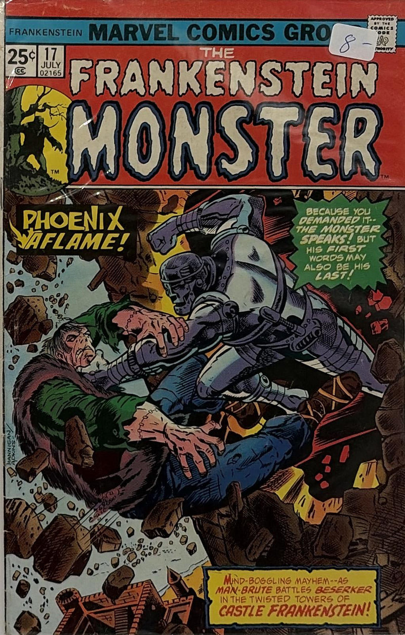 The Frankenstein Monster #17 — front cover