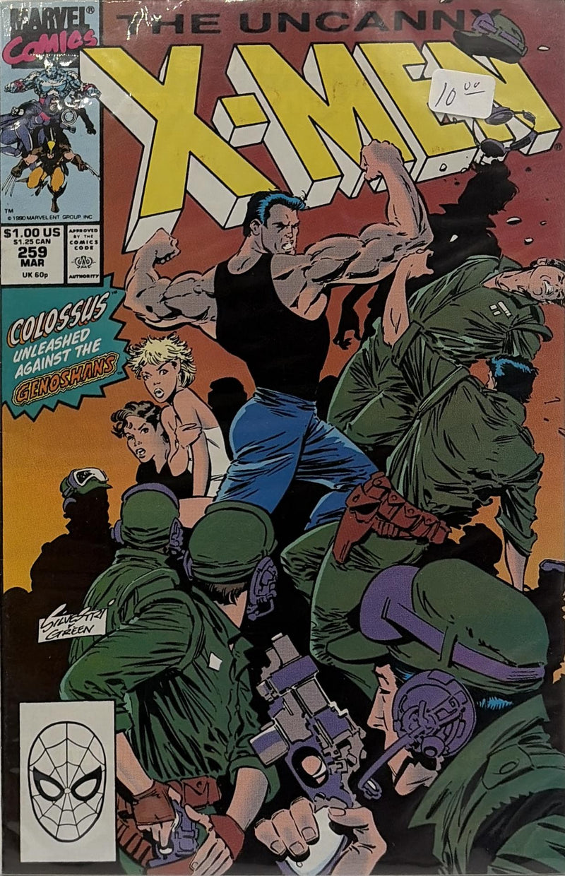 The Uncanny X-Men #259 — front cover