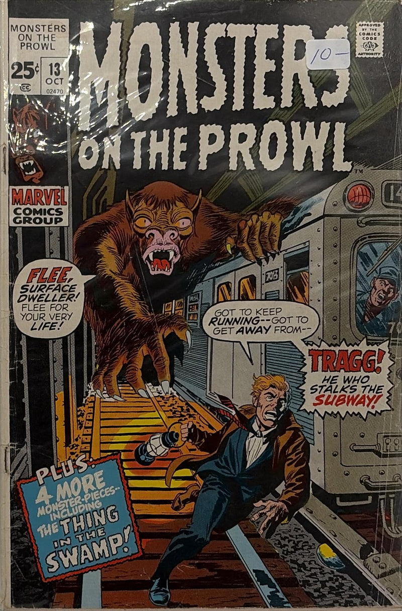 Monsters on the Prowl #13 — front cover