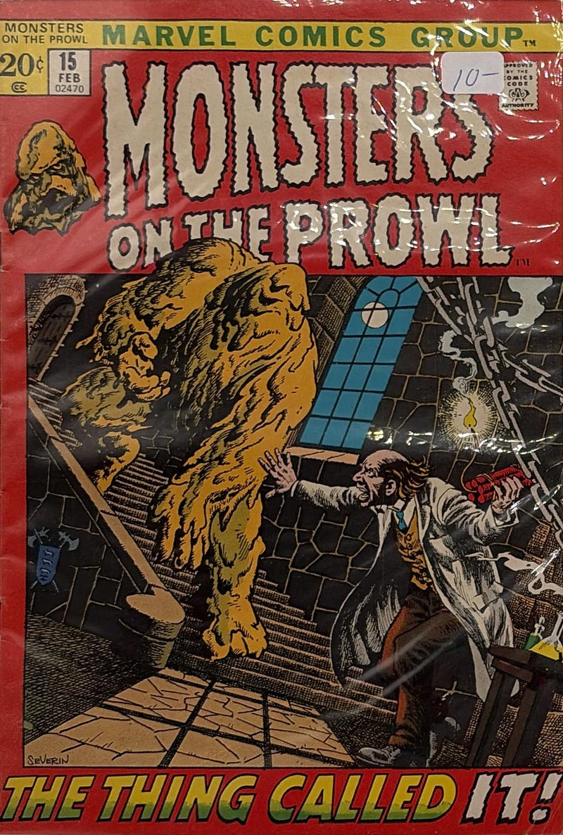 Monsters on the Prowl #15 — front cover