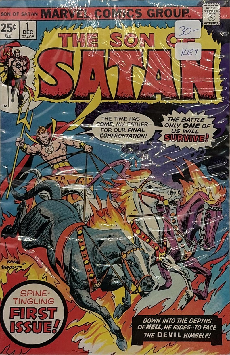 The Son of Satan #1 — front cover