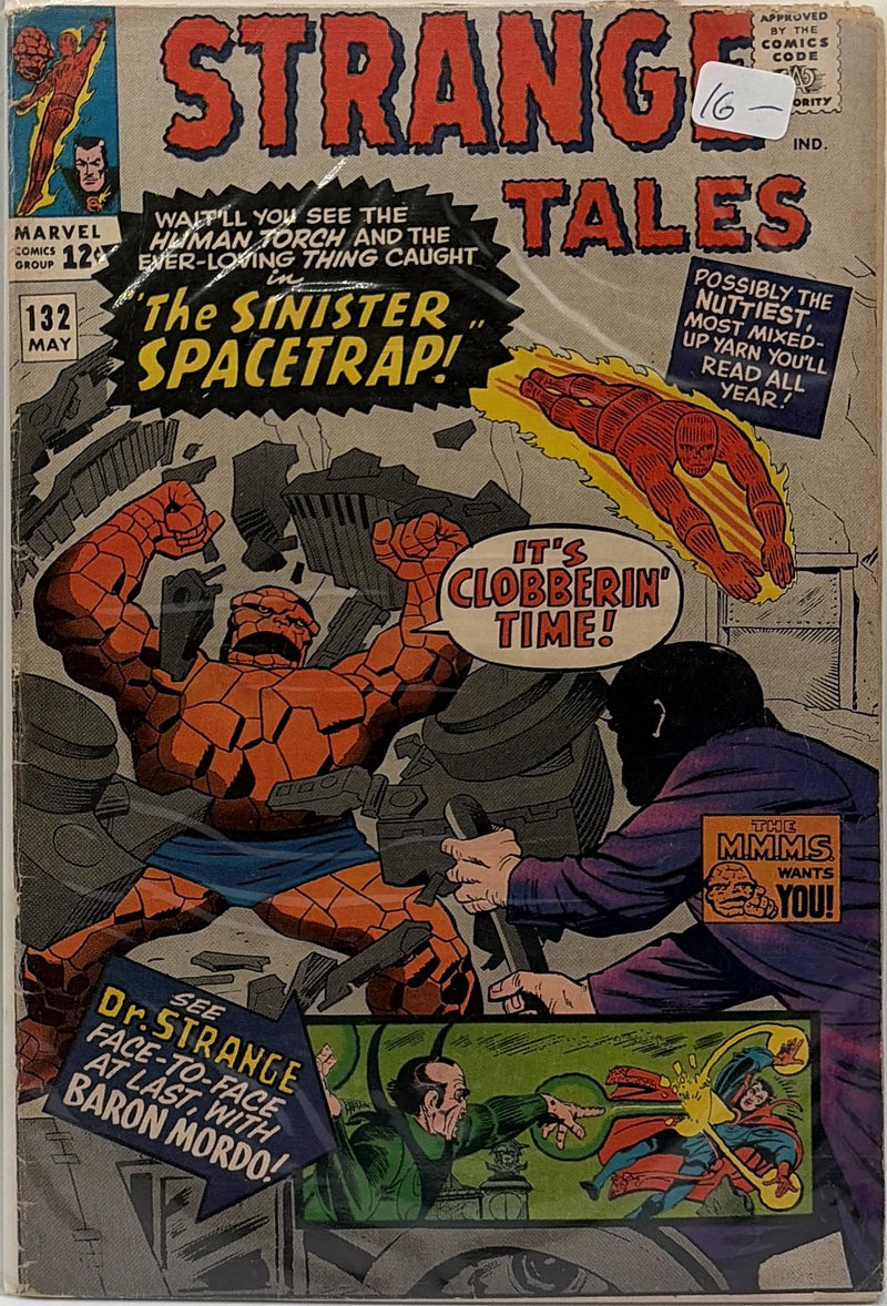 Strange Tales #132 — front cover