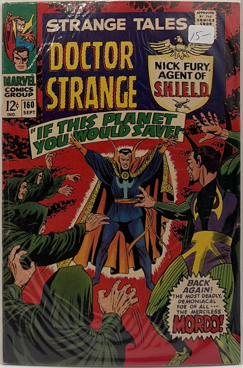 Strange Tales #160 — front cover