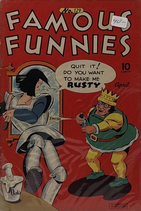 Famous Funnies #129