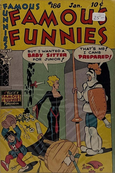 Famous Funnies #186