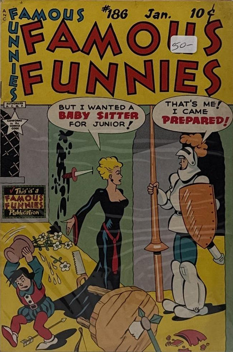 Famous Funnies #186