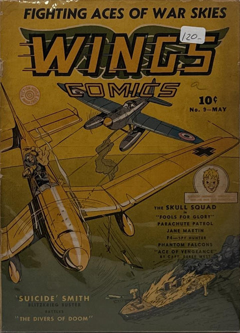 Wings Comics #9