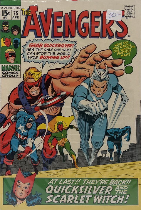 The Avengers #75