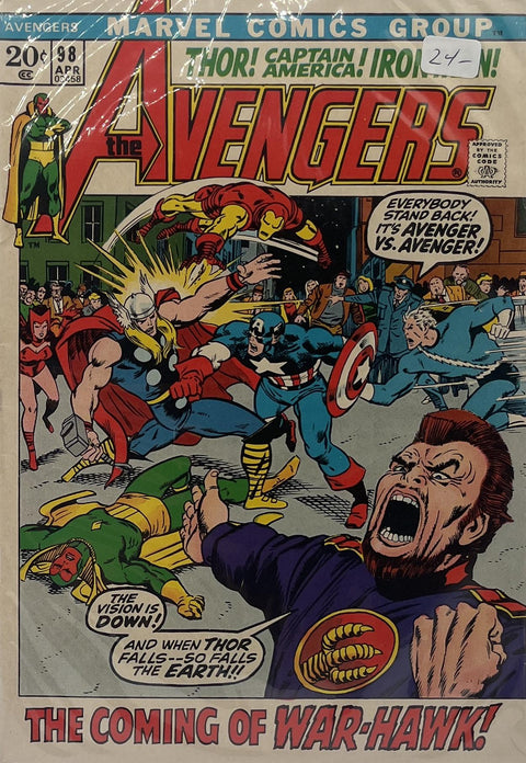 The Avengers #98