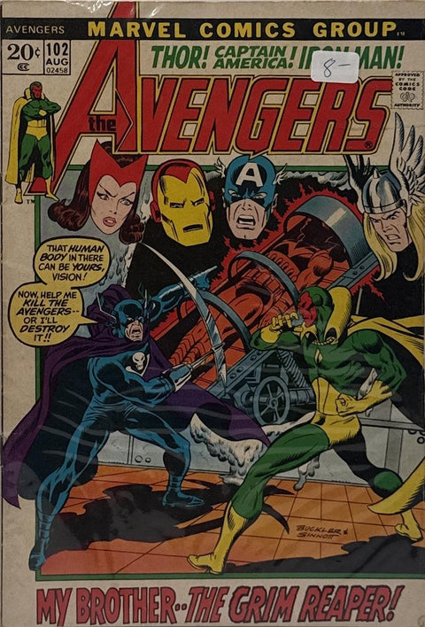The Avengers #102