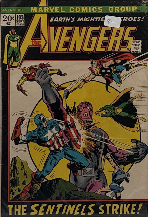 The Avengers #103