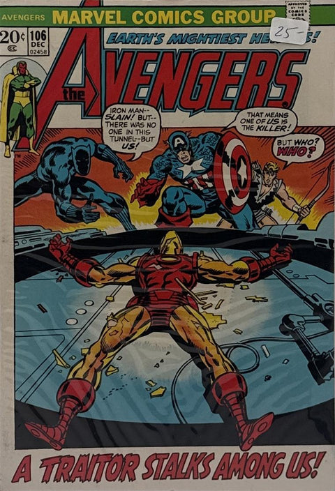 The Avengers #106