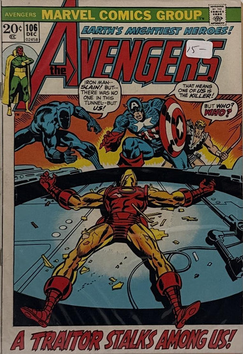 The Avengers #106