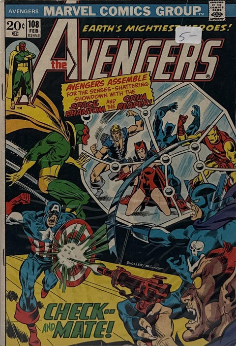 The Avengers #108