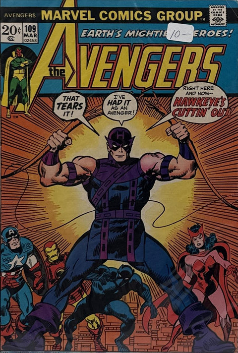 The Avengers #109