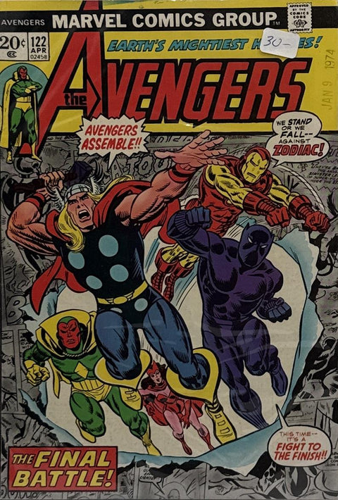 The Avengers #122