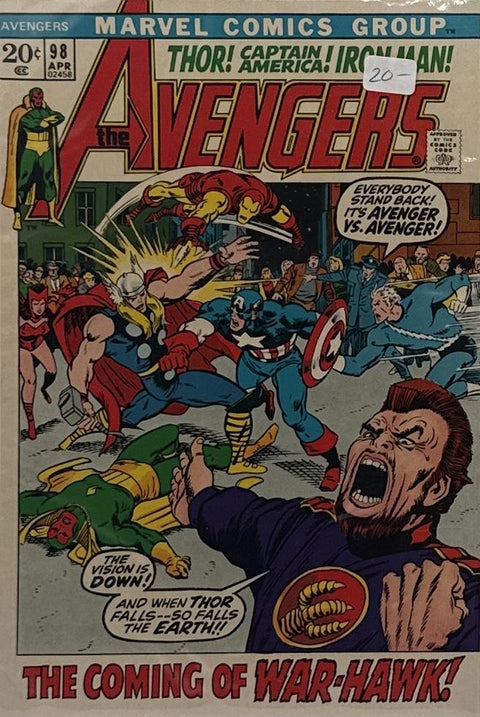 The Avengers #98