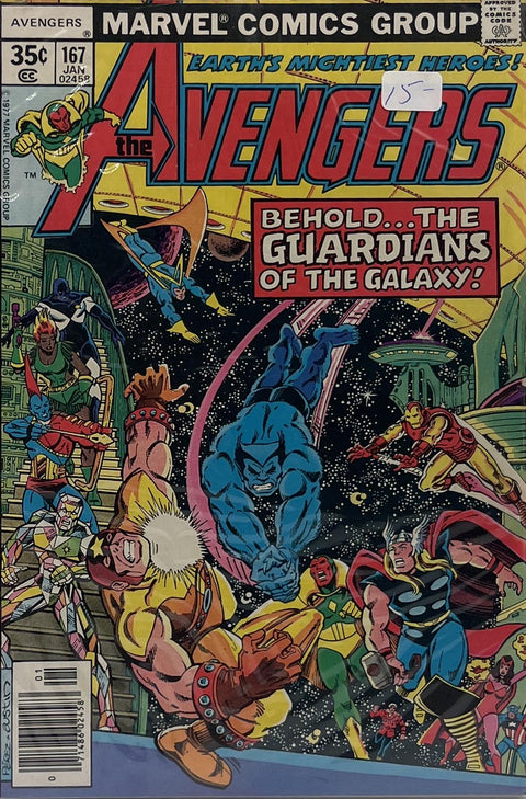 The Avengers #167