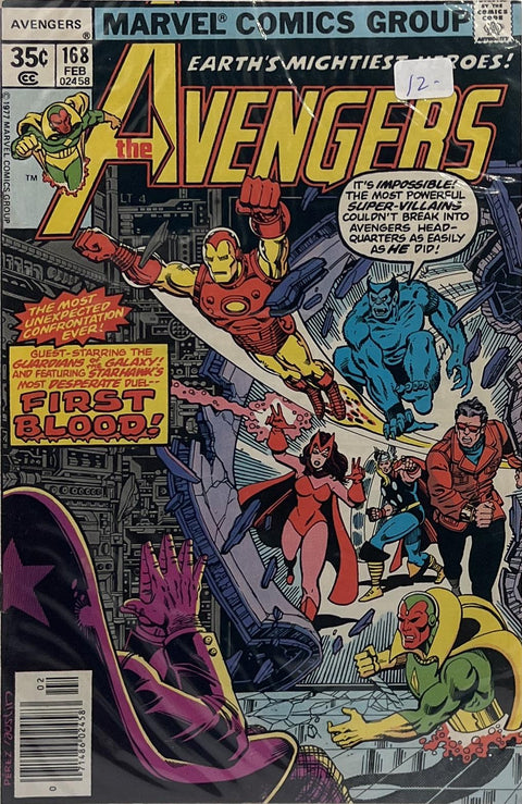 The Avengers #168