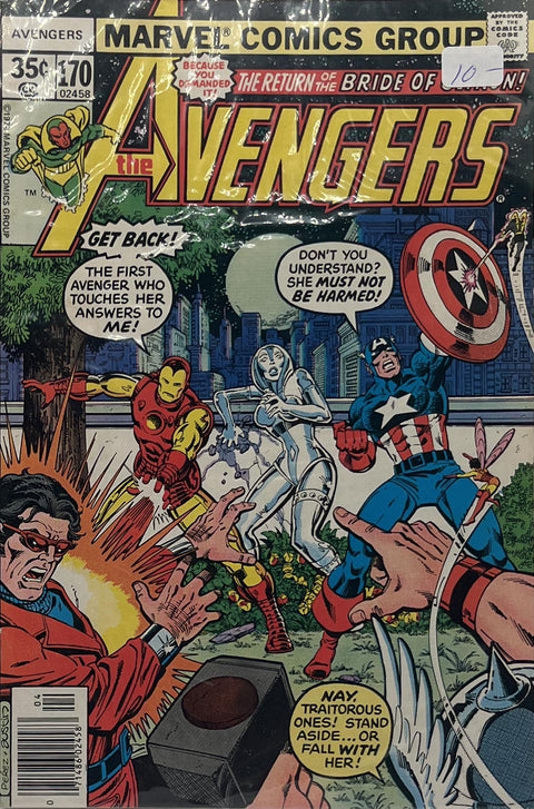 The Avengers #170