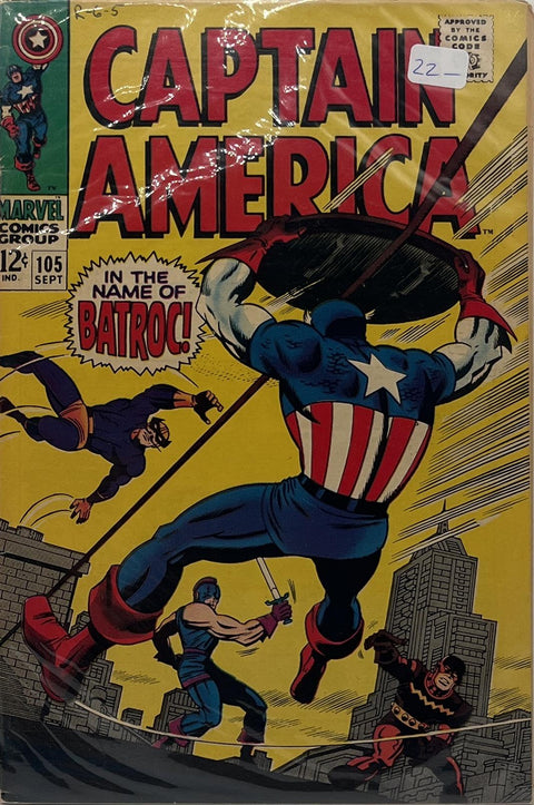 Captain America #105