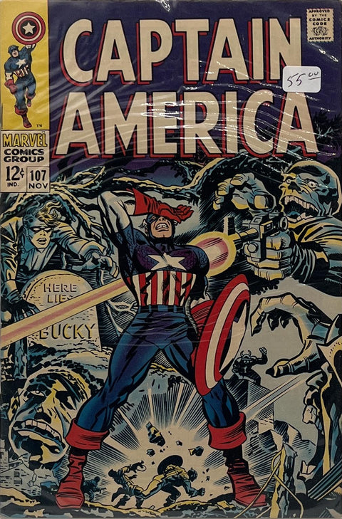 Captain America #107